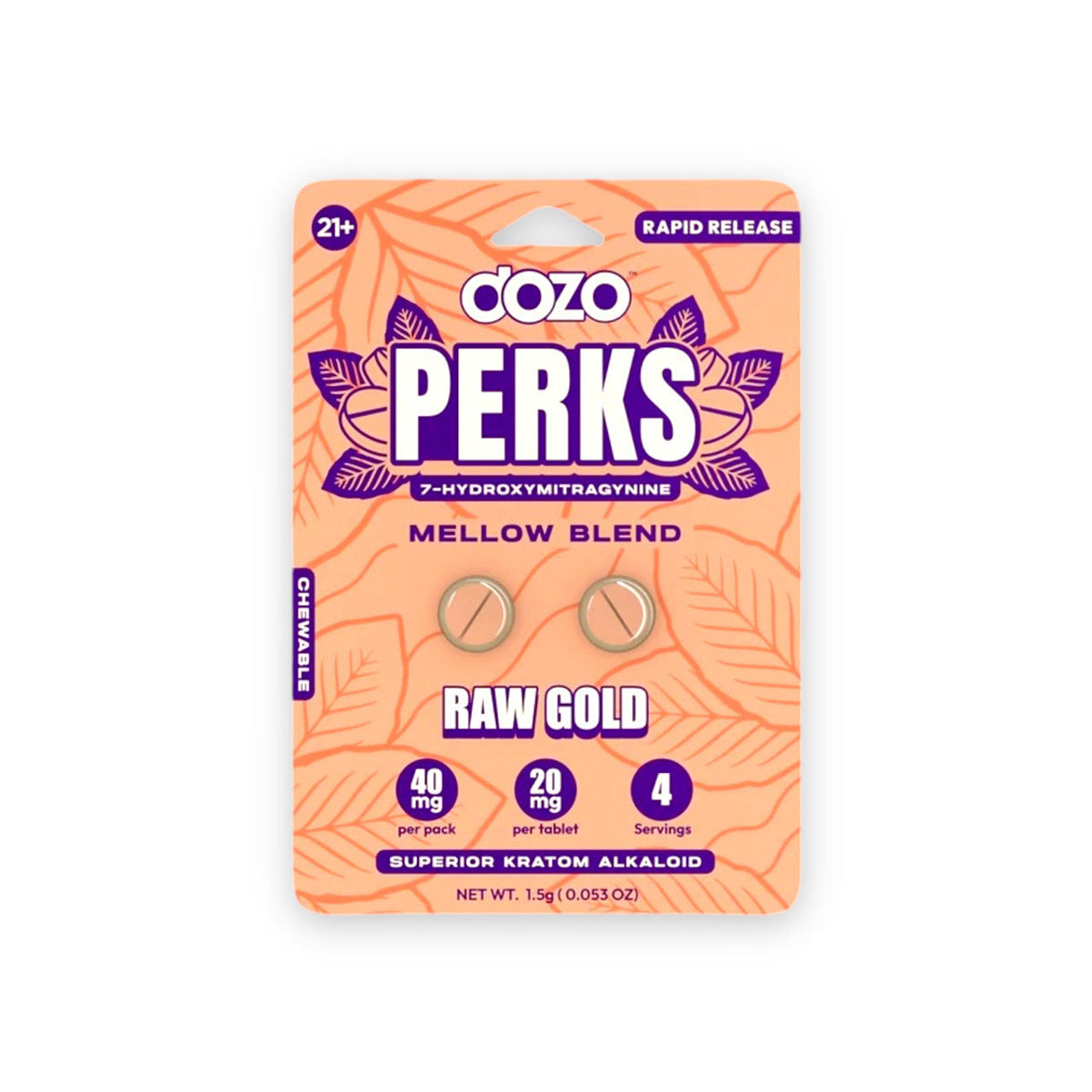 Dozo Perks 7-Hydroxymitragynine 2 Pack - Lime Store 