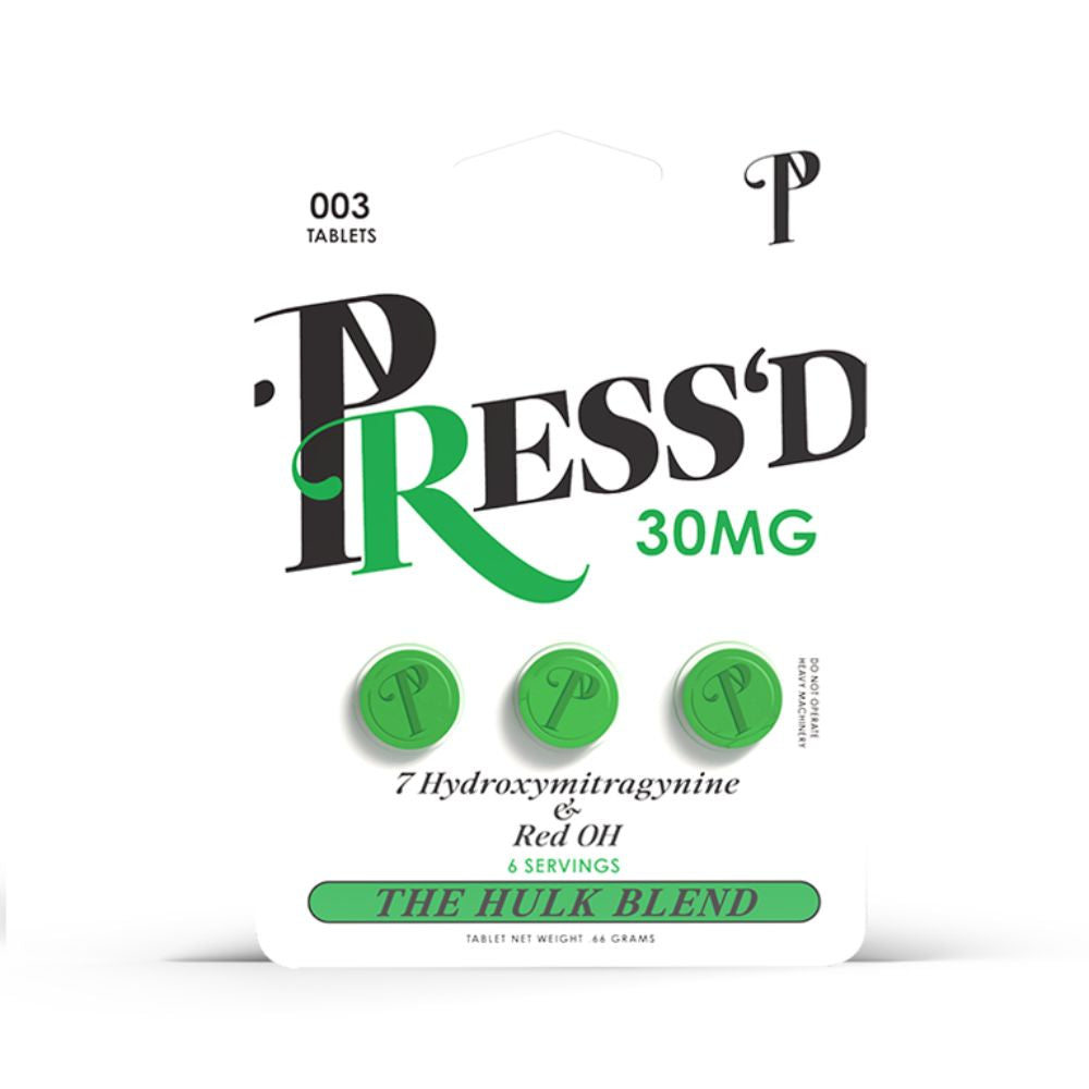 Press’d 7-Hydroxymitragynine 3pack - Lime Store 