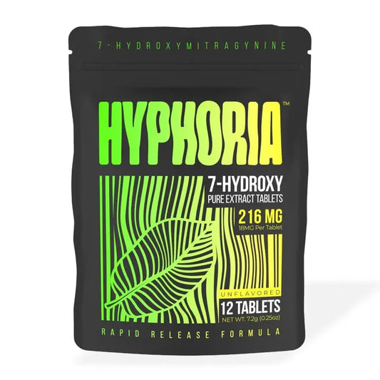 Hyphoria 7-Hydroxy Pure Extract Chewable Tablets 18 mg - Lime Store 