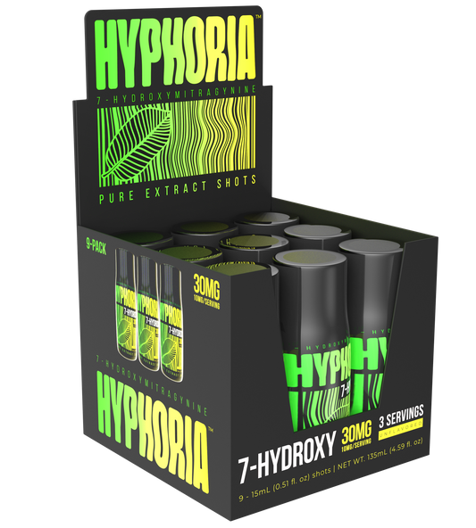 Hyphoria 7-Hydroxy Pure Extract Shots 30mg - Lime Store 