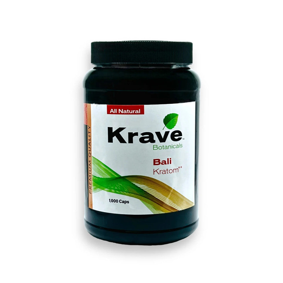 Krave Kratom 1000 Caps - Lime Store 