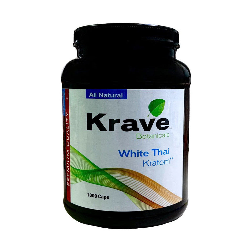 Krave Kratom 1000 Caps - Lime Store 