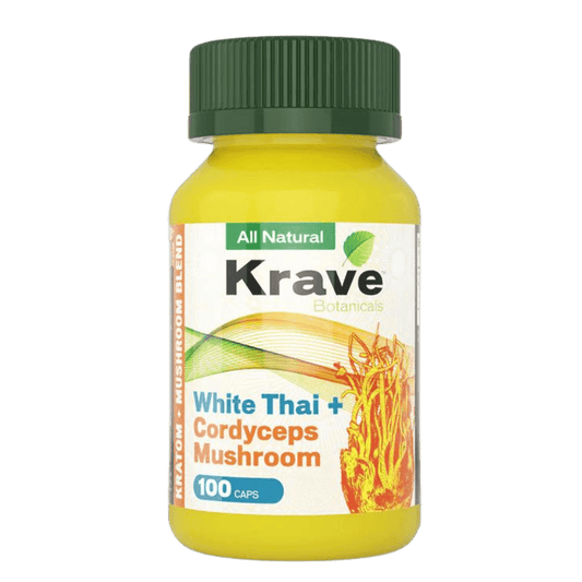 KRAVE BOTANICALS MUSHROOM BLEND CAPSULES 100CAPS - Lime Store 