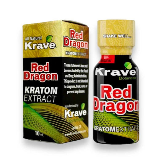 Krave Kratom Extract Shots - Lime Store 