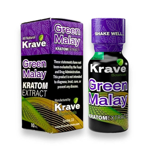 Krave Kratom Extract Shots - Lime Store 