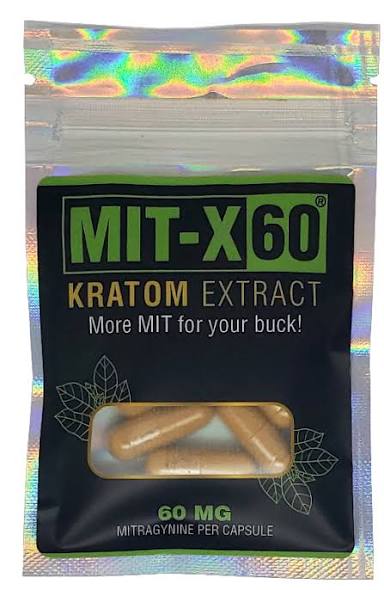 MIT-X 60 Kratom EXTRACT capsules - Lime Store 