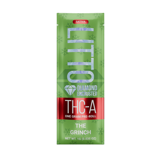 LITTO THE GRINCH PREROLL 1 Gram Sativa - Lime Store 