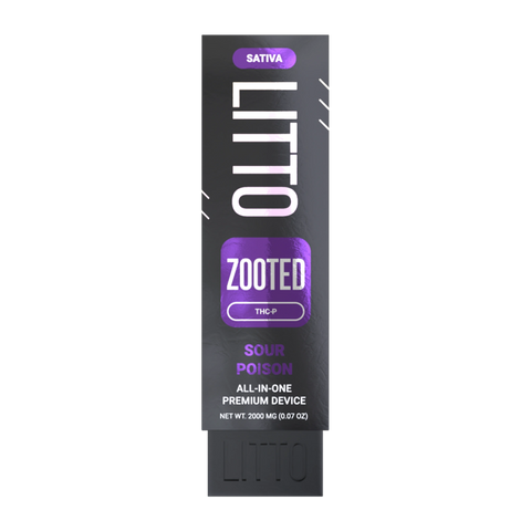 LITTO ZOOTED THC-P 2G Disposable - Lime Store 